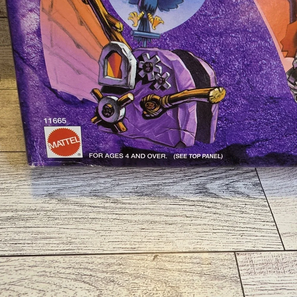 Vtg 1993 Mattel New Crash Test Barney Box‎ Damage 11665
